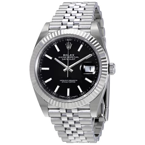 rolex datejust oyster black dial|Rolex Datejust vs oyster perpetual.